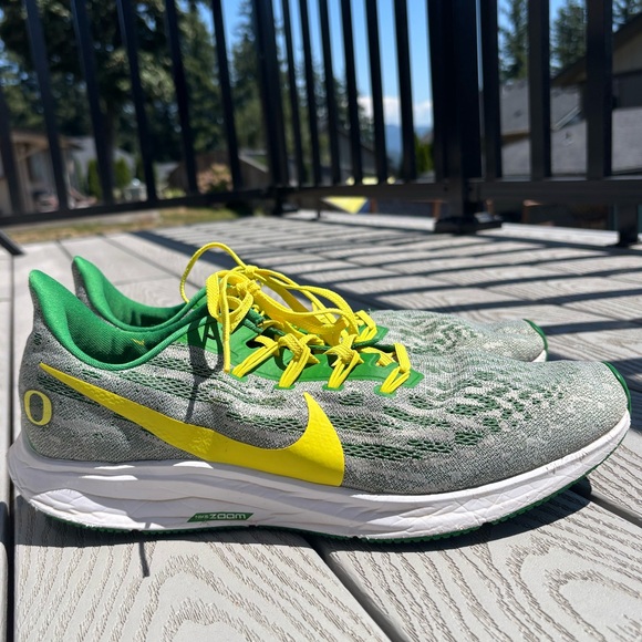 Nike Other - Nike Zoom Pegasus 36 Mighty Oregon Ducks Running Shoes Mens Size 12.5 C1…